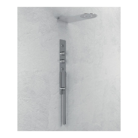 Kit Wall A Wall Built-In Wardrobes + Stainless Steel Shower Head Wall Stainless Steel Round Toe