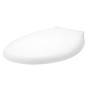 Sedile Wc Copri Water Tavoletta Vaso Universale Bianco Polipropilene PP Sistema Soft Closing Bagno