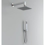 Shower Kit Quadro 1 Complete Arm Overhead shower water outlet Lace PVC Bathroom