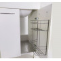 Wash Basin Resin Double Single Door In Various Sizes Mobile PVC Indoor Outdoor White
