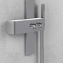 Shower Column 016 Brushed Stainless Steel For Cash 2 Functions Top L50xP47xH130