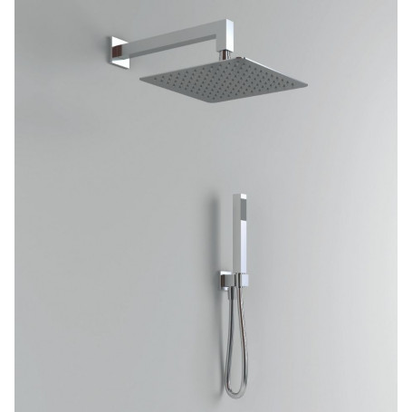 Shower Kit Framework 2 Complete Arm Overhead shower water outlet Lace PVC Bathroom