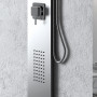 Shower Column 4 Functions 002 Stainless Steel Jet A waterfall 2 Lumbar Hydro Jets L20xP44xH170