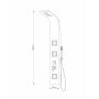 Shower Column 4 Functions 002 Stainless Steel Jet A waterfall 2 Lumbar Hydro Jets L20xP44xH170