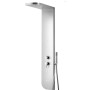005 Stainless Steel Shower Column 4 Functions Jet A Waterfall 4 vents Hydro Lumbar L20xP50xH150
