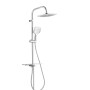 Shower Column Equipped 009 chrome plated brass, 2 functions shower head shower panel