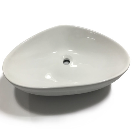 Sink From Supporting Ceramic White Triangular Sink Basin Furniture